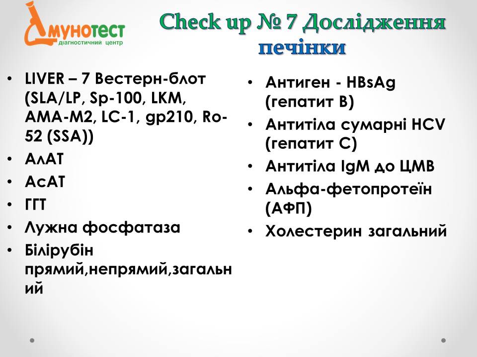 Лабораторія "ІМУНО ТЕСТ"