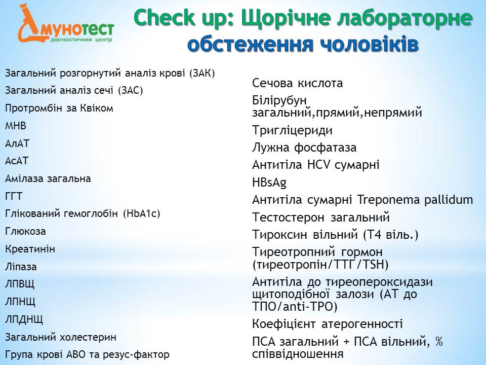 Лабораторія "ІМУНО ТЕСТ"