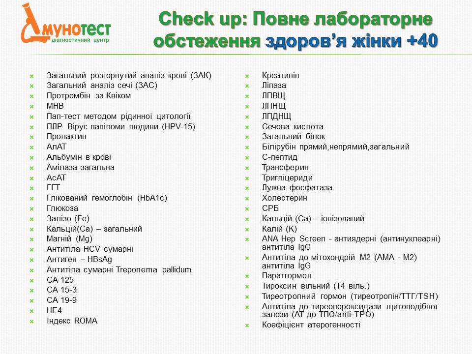 Лабораторія "ІМУНО ТЕСТ"